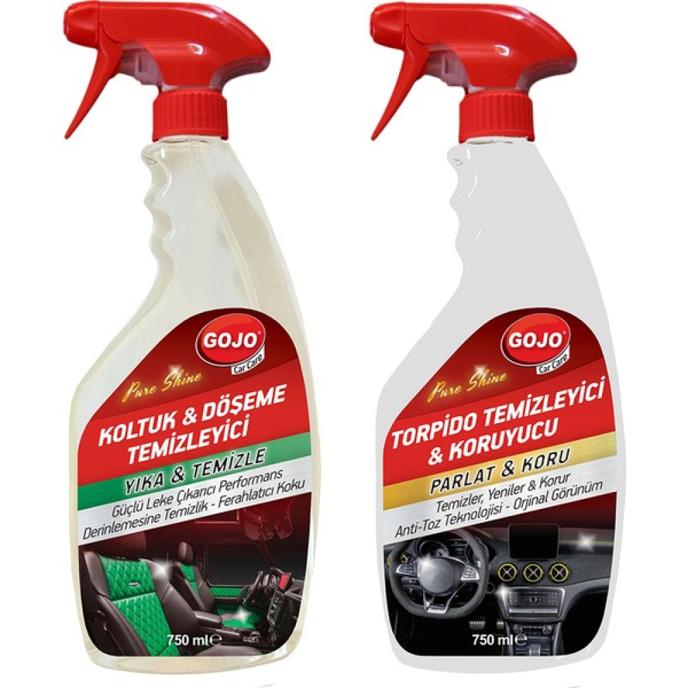 Gojo Torpido & Kumaş Temizleyici 2'li Set 750 ml Oto Bakım & Temizlik Ürünleri Fiyatı