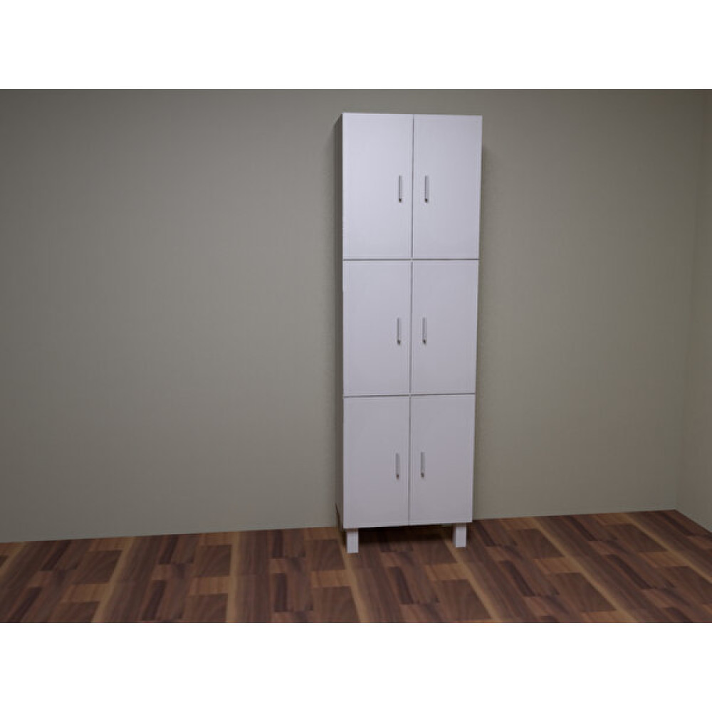 Gökberk GB-6350 6 Kapaklıçok Amaçlı Dolap - MDF - Beyaz Mutfak Dolabı / Mobilyası Fiyatı
