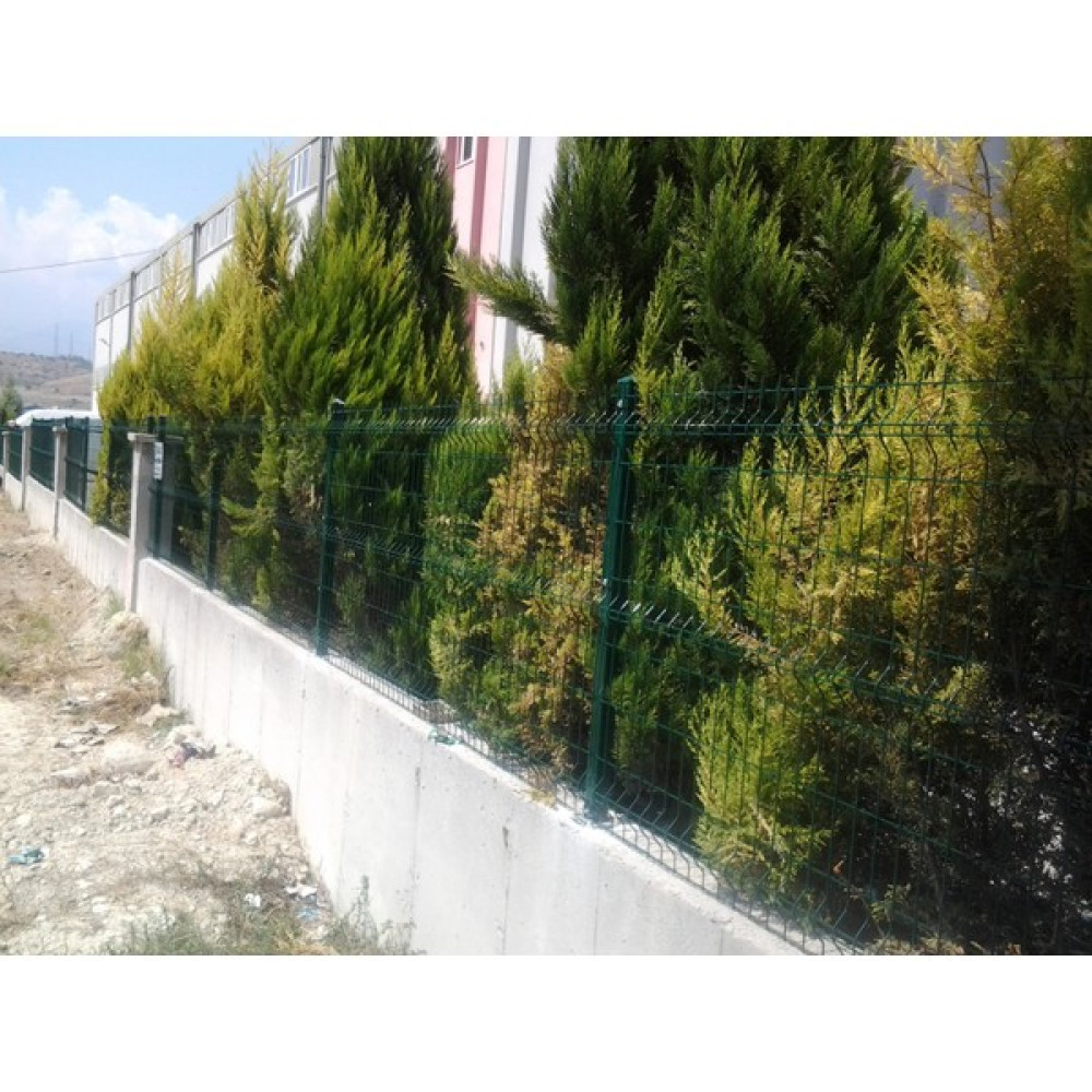 Gökçe 120x250 cm Panel Çit Teli Yeşil Bahçe Çiti Fiyatı