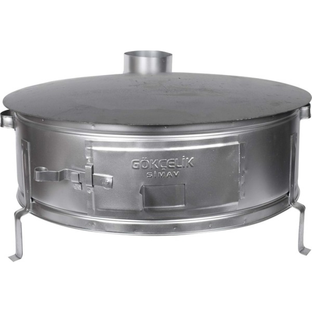 Gökçelik 55 cm Saçlı Gözleme Yufka Ekmek Katmer Sobası Tandır Bahçe Mangalı & Barbekü Fiyatı