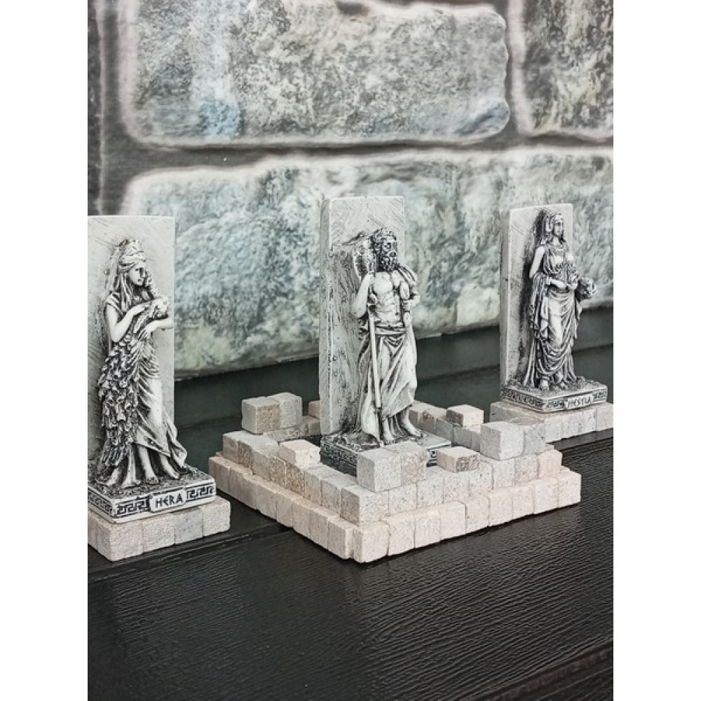 Gökçen Hobi Antik Yunan Tanrıları Zeus Hestia Hera Biblo Set Biblo Fiyatı