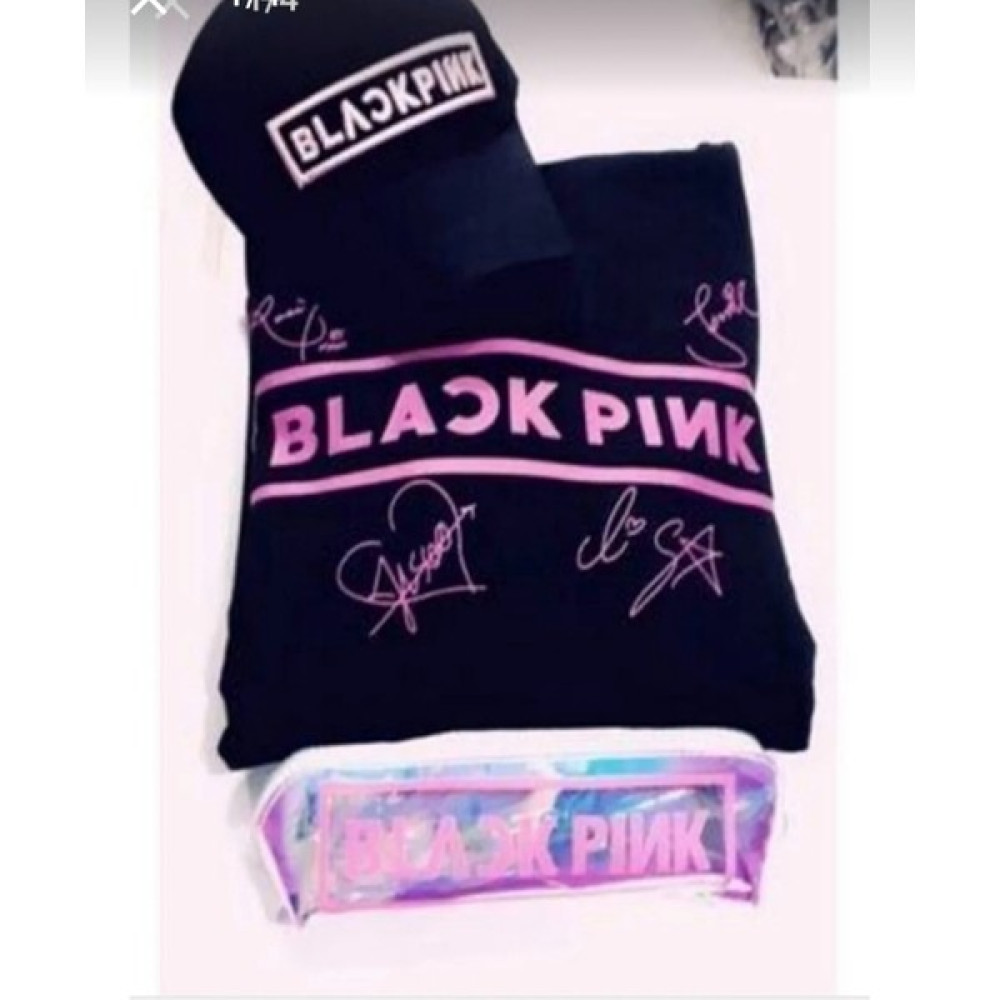 Gökhan Club Blackpink Unisex Sweatshirt Blackpink Şapka Kalemlik Kombin T-Shirt & Sweatshirt (Outdoor) Fiyatı