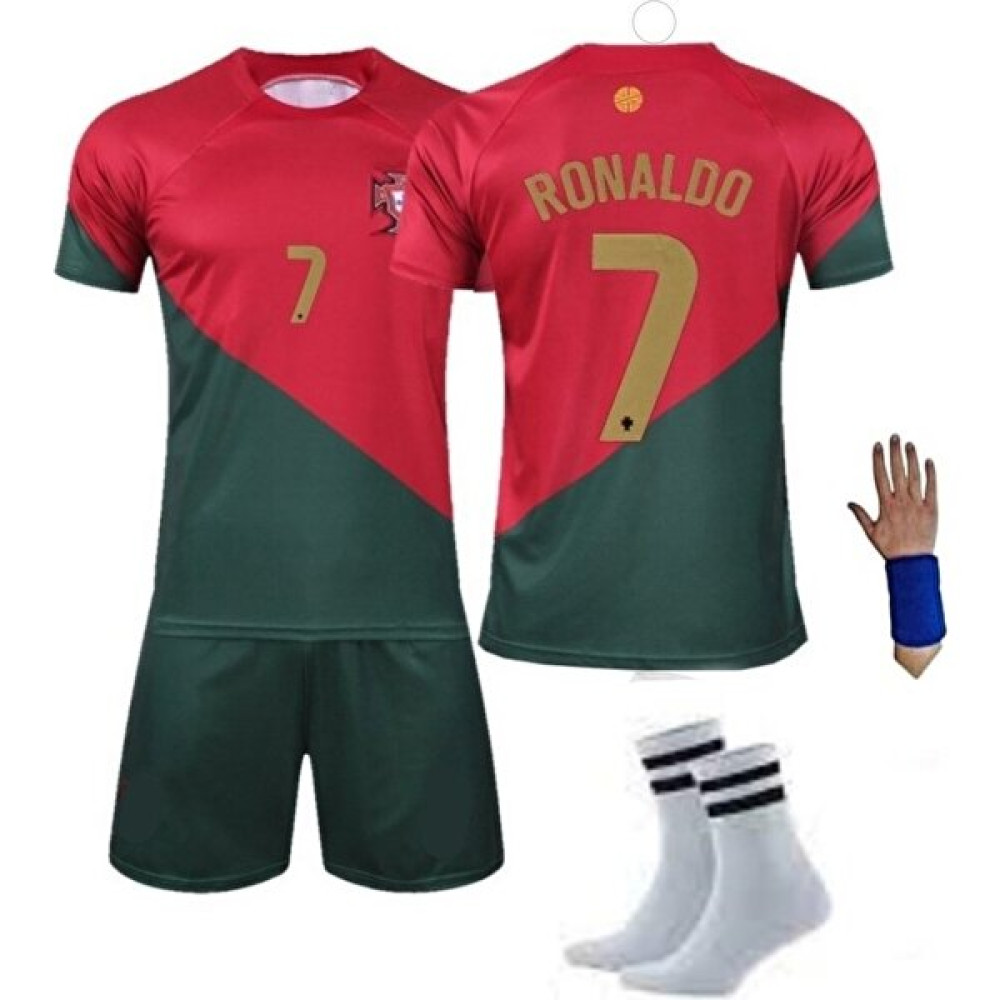 Gökmenspor Ronaldo Portekiz Bordo Dünya Kupası 4 Lü Set Çocuk Forması Futbol Malzemeleri Fiyatı