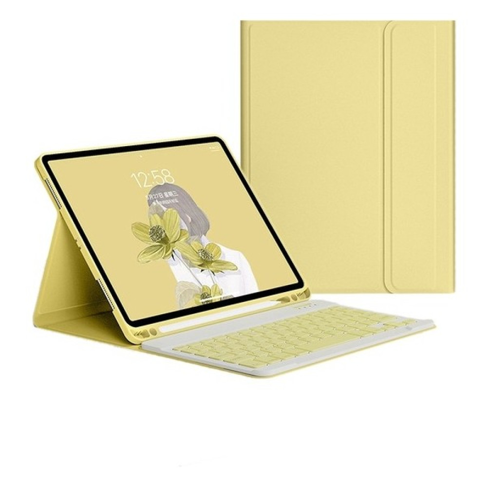 Gold 3c Ipad 10.2 Inç Için Klavyeli Kılıf-Mor (Yurt Dışından) - Sarı Oto Boyaları Fiyatı