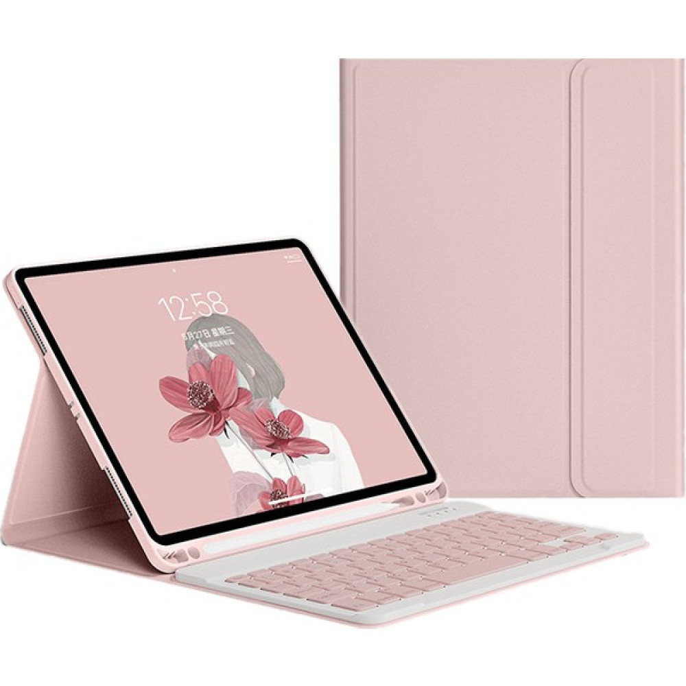 Gold 3c Ipad 10.2 Inç Için Klavyeli Kılıf-Pembe (Yurt Dışından) - Pembe Tablet Aksesuarı Fiyatı