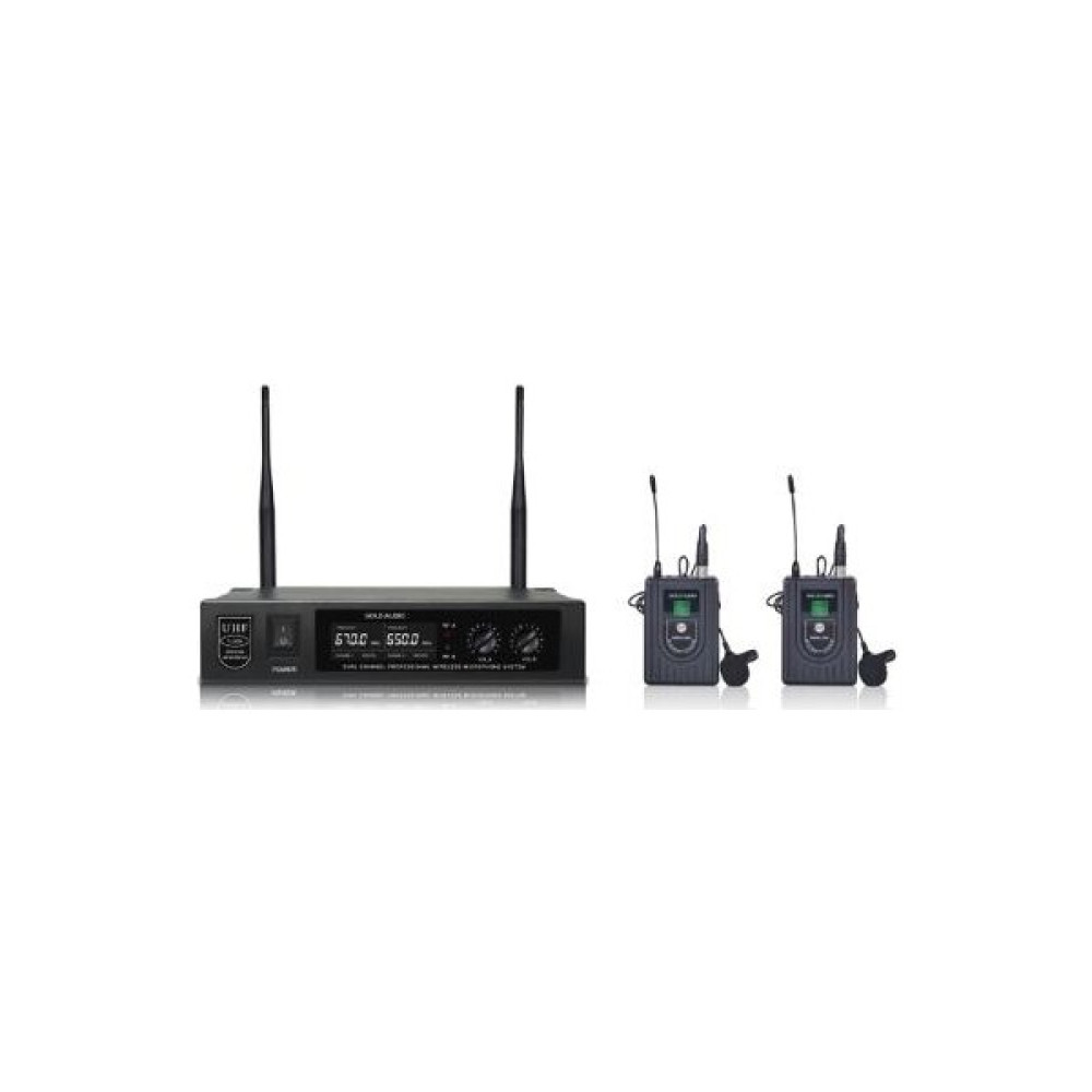 Gold Audio U-626YY Çift Yaka Uhf Çift Telsiz Mikrofon Müzik Aletleri Fiyatı