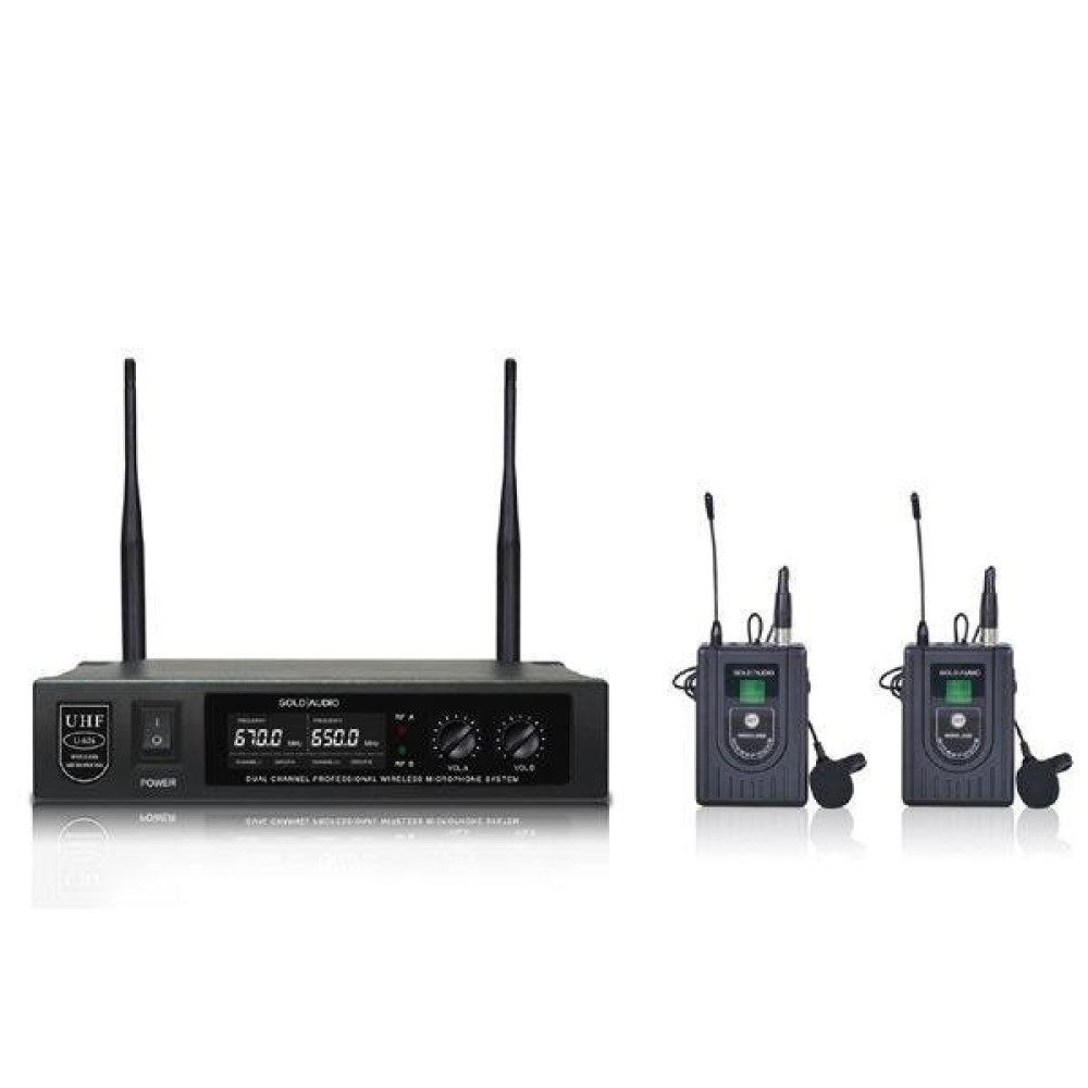 Gold Audio U626-Yy UHF Telsiz - 2'li Yaka Mikrofonu Bilgisayar Mikrofonu Fiyatı