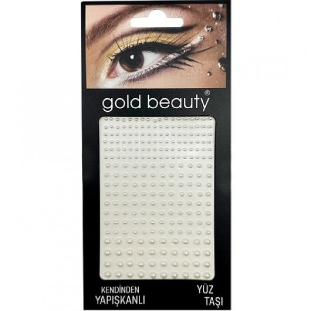 Gold Beauty 244 Adet Kendinden Yapiskanli Inci Tirnak Tasi Ve Yuz Tasi Vucut Tasi-8682376125031 Göz Farı Fiyatı
