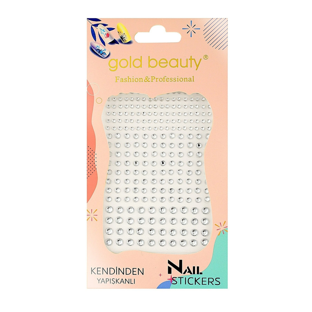 Gold Beauty 244 Adet Kendinden Yapışkanlı Tırnak Taşı Ve Yüz Taşı Makyaj Ürünleri Fiyatı