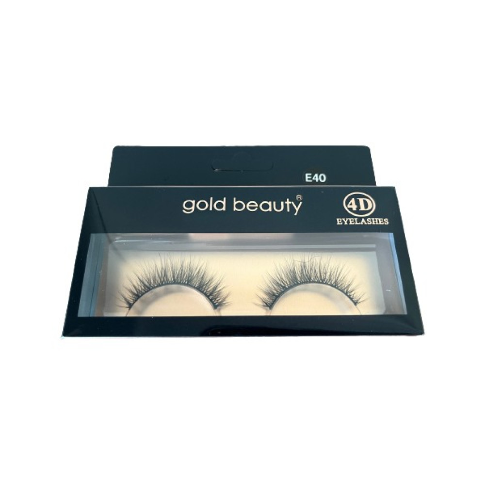 Gold Beauty 4d Kolay Uygulanabilir Doğal Ipek Takma Kirpik E40 Takma Kirpik Ürünleri Fiyatı
