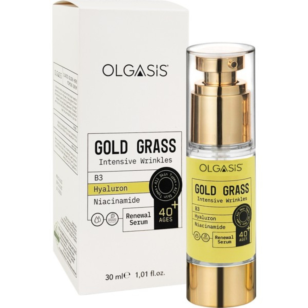 Gold Grass B3 Hyaluron Niacinamide Renewal Serum Yoğun Gençleştirici ve Yenileyici Serum 30 ml Anti-Aging / Yaşlanma Karşıtı Fiyatı