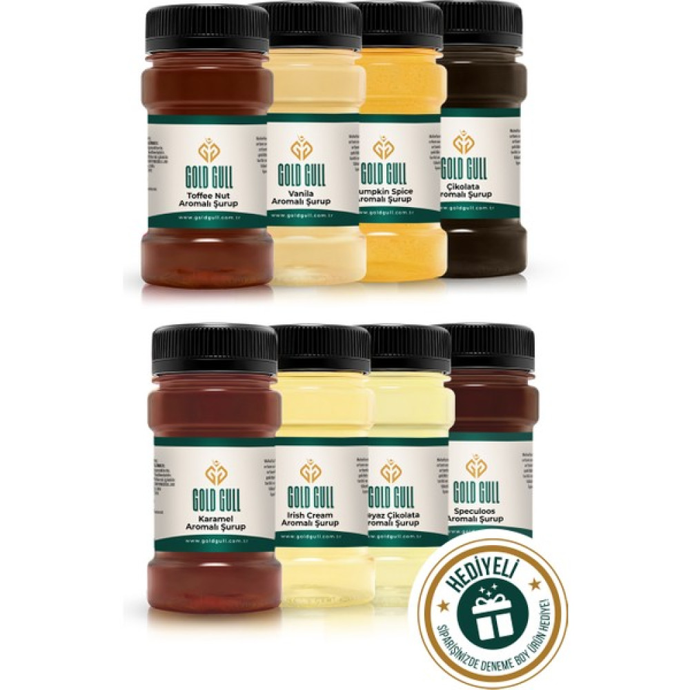 Gold Gull Aromalı Kahve&Meyve Şurupları 8'li Set x 80 Ml Diğer Fiyatı