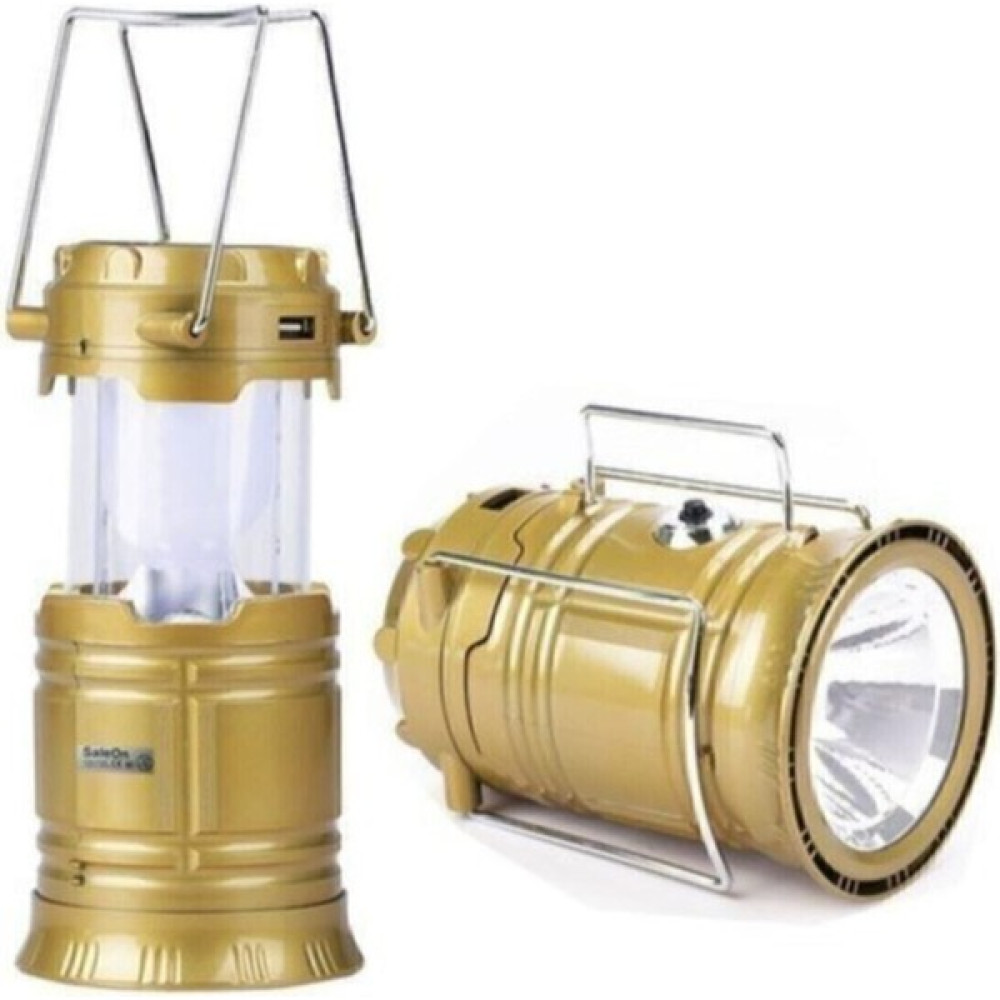 Gold Kama Kamp Lambası Güneş Enerjili Kamp Çadır Feneri LED Solar Şarjlı USB Girişli LED Işıldak Kamp Malzemeleri Fiyatı