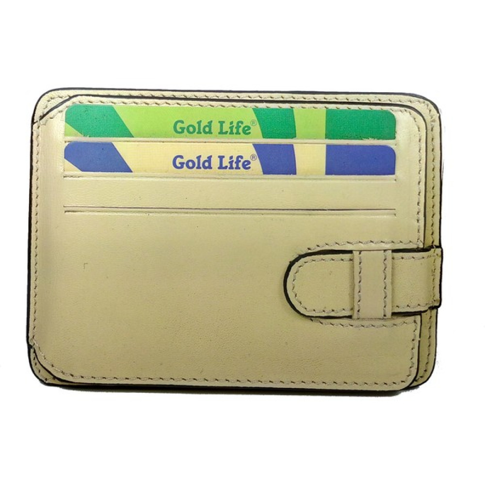 Gold Life Deri Erkek Kartlık Cüzdan - Krem Erkek Cüzdan Fiyatı