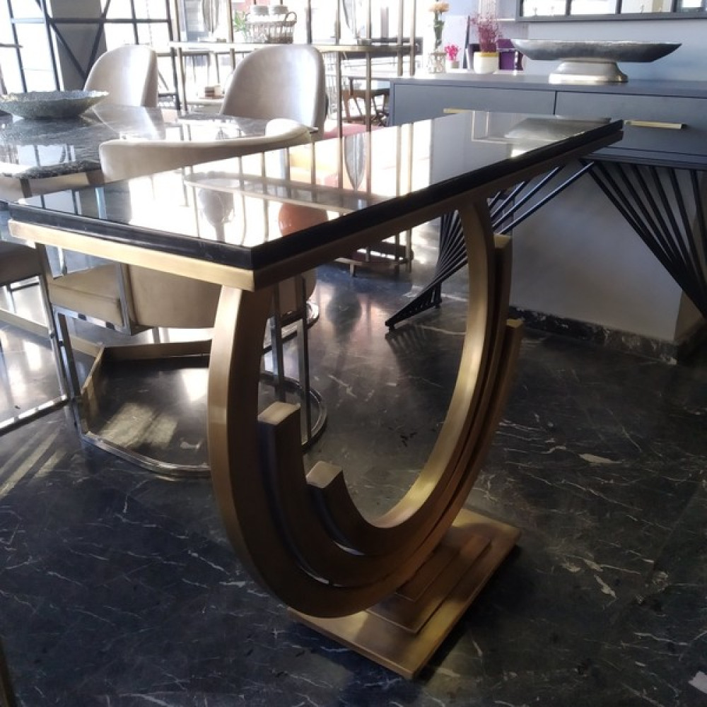 Gold Metal Dessas Dresuar,Luxury Tasarım,Sarı Eskitme Ayak Ve Mermer Tabla Dresuar / Makyaj Masası Fiyatı