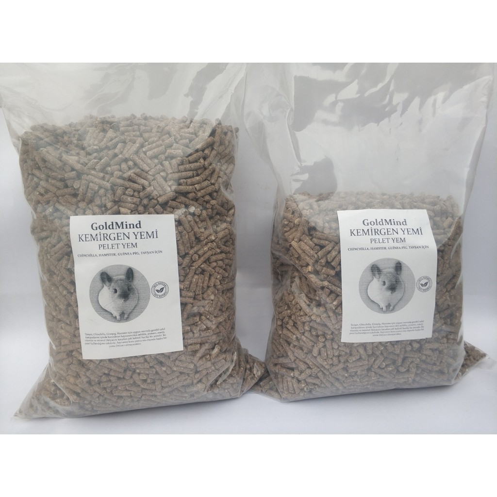 Gold Mind CP Pelet Yem 3kg Tavşan, Chinchilla, Ginepig, Hamster, Için Uygun Kemirgen Yemi.3kg Diğer Fiyatı