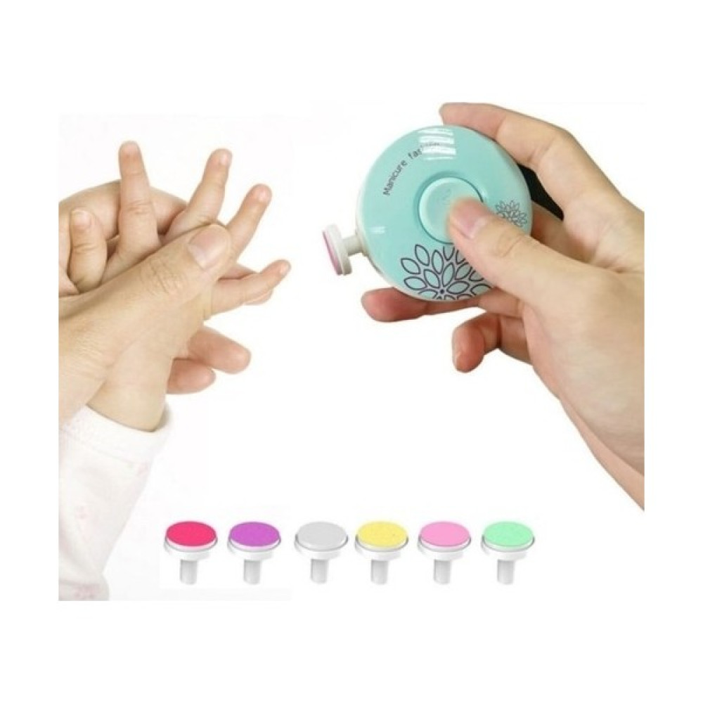 Gold Nail Pilli Bebek/Yetişkin Tırnak Törpü Seti - Yeşil Bebek Tırnak Makası Fiyatı