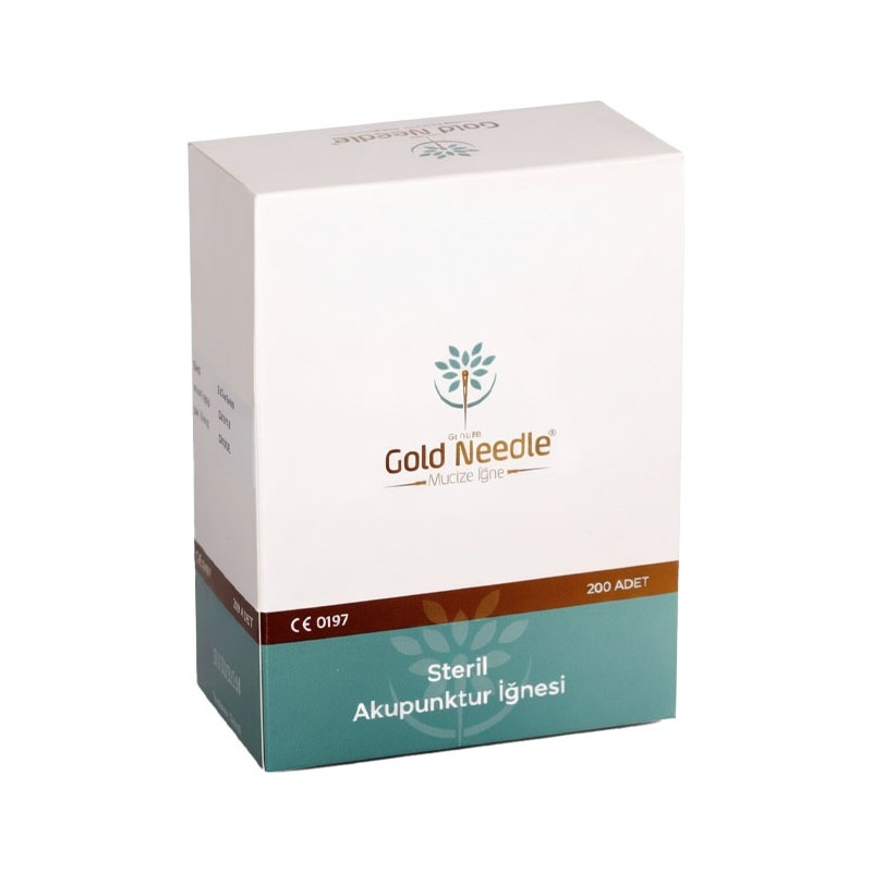 Gold Needle Steril Akupunktur Iğnesi 0,20 x 13MM - 200 Adet Diğer Fiyatı