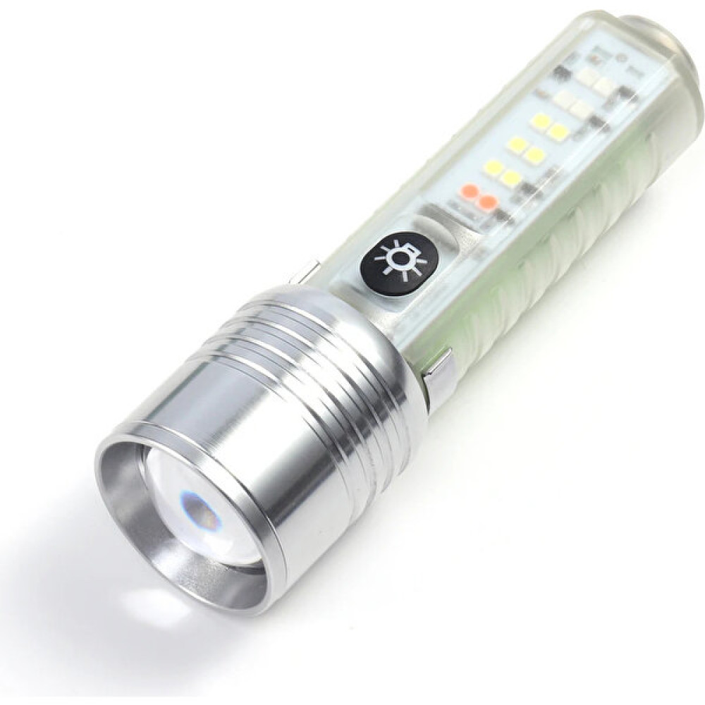 Gold Orion OR-023 USB Şarjlı El Feneri, Yeni Nesil 8 Mod Çakarlı El Feneri El Feneri Fiyatı