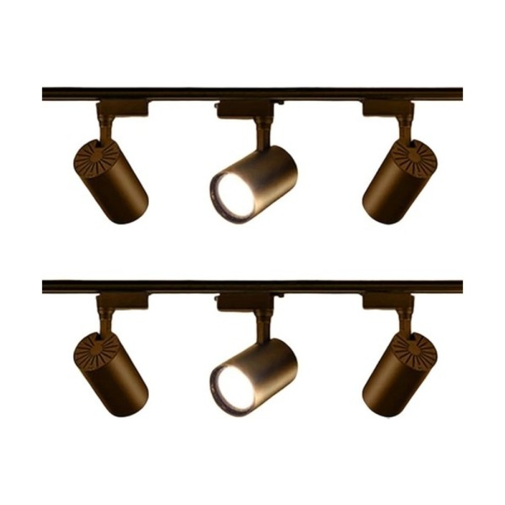 Gold Royal 6 Adet 30 Watt Siyah Kasa Günışığı Ray Spot 2 Metre Ray Spot Fiyatı