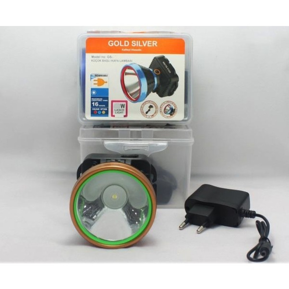 Gold Silver Gs - 250 30 W Ledli Küçük Başlı Kafa Lambası Kafa Feneri Fiyatı