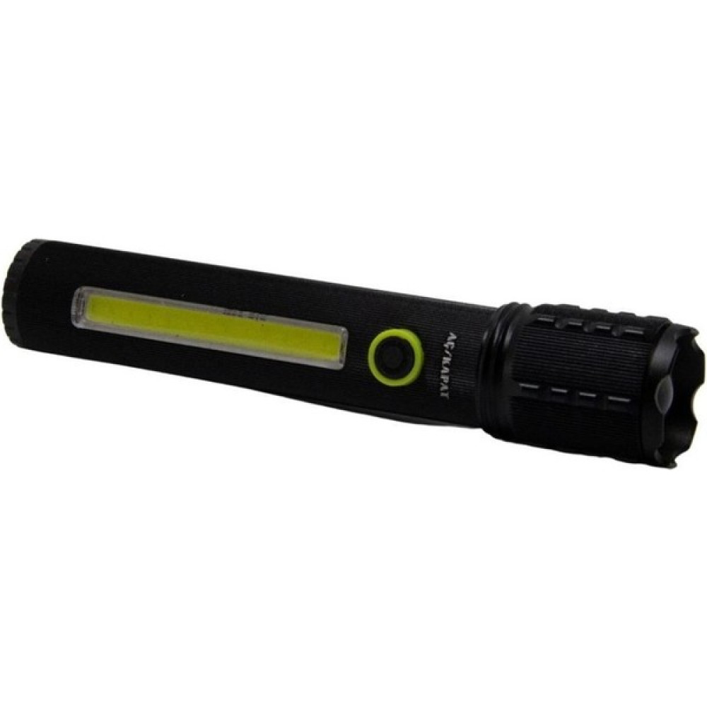 Gold Silver GS-400 10W Çelik Kasa Zoom Özellikli USB Şarjlı El Feneri El Feneri Fiyatı