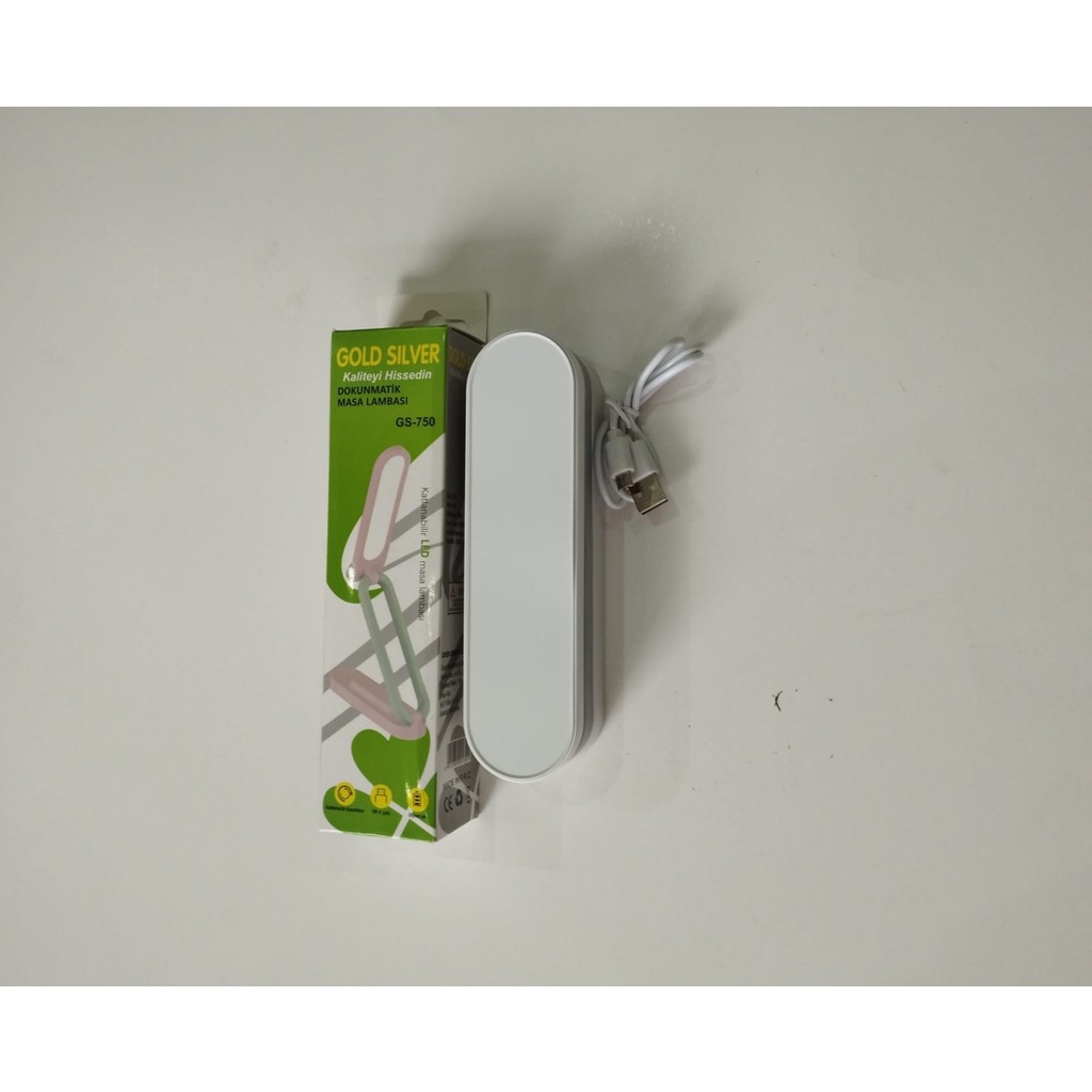 Gold Silver GS Masa Lambası Dokunmatık - Beyaz Ofis Masa Lambası Fiyatı