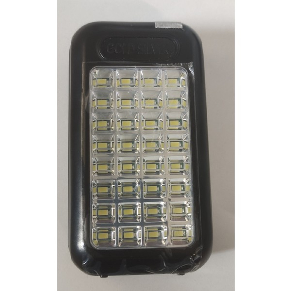 Gold Silver Güneş Enerjili Powerbank Özellikli 32 LED Işıldak 10.000 Mah GS-875 Siyah Taşınabilir Şarj Cihazı - Powerbank Fiyatı