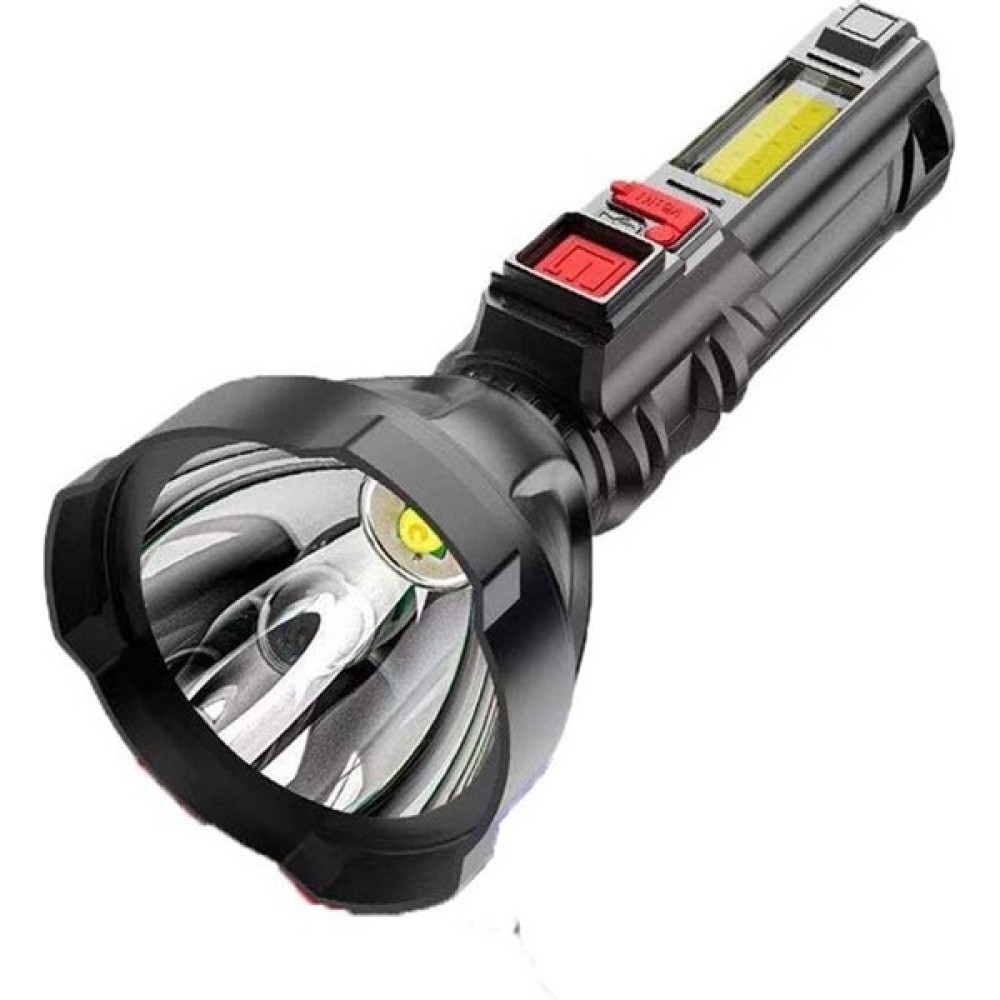 Gold Silver PANTHER EL FENERİ USB ŞARJLI 3WAT COB LED PT-6104 - Siyah Oto Boyaları Fiyatı