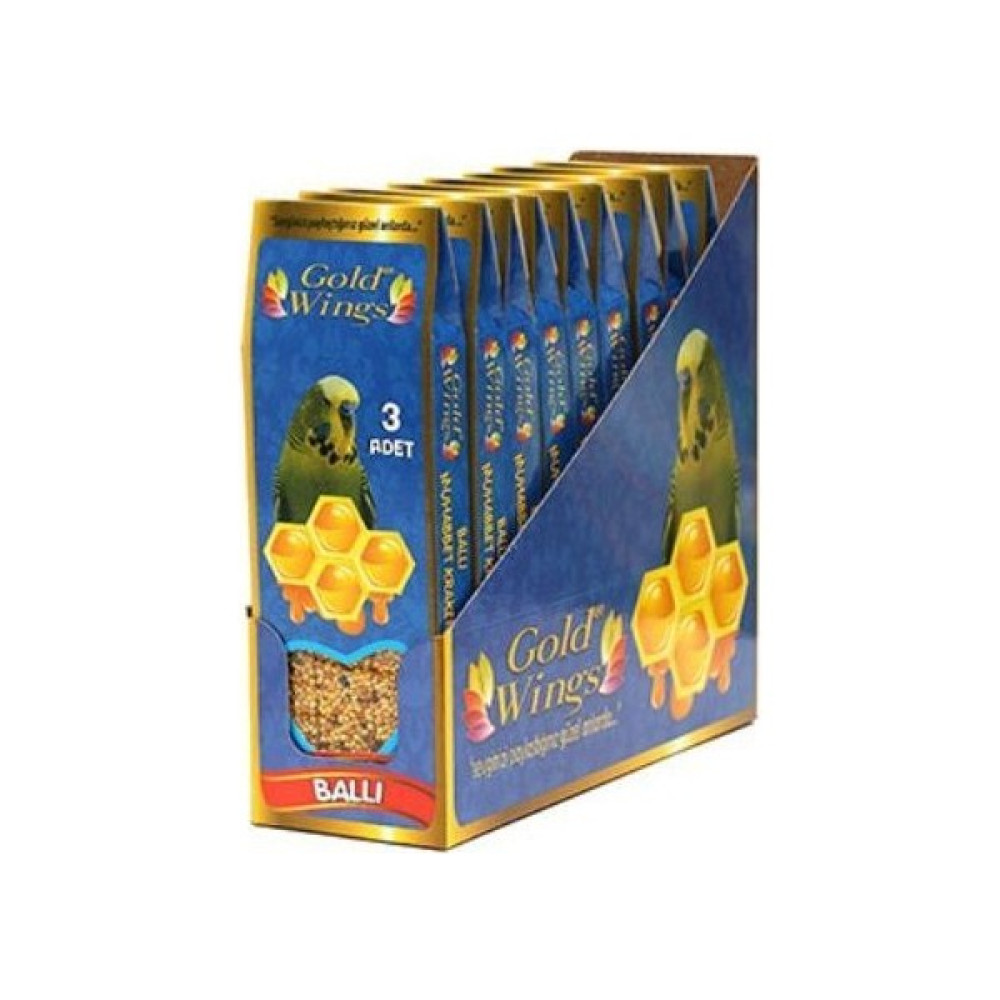 Gold Wings Muhabbet Kuşları İçin Ballı Kraker 3'lü Tek Adet Evcil Hayvan Ürünleri Fiyatı