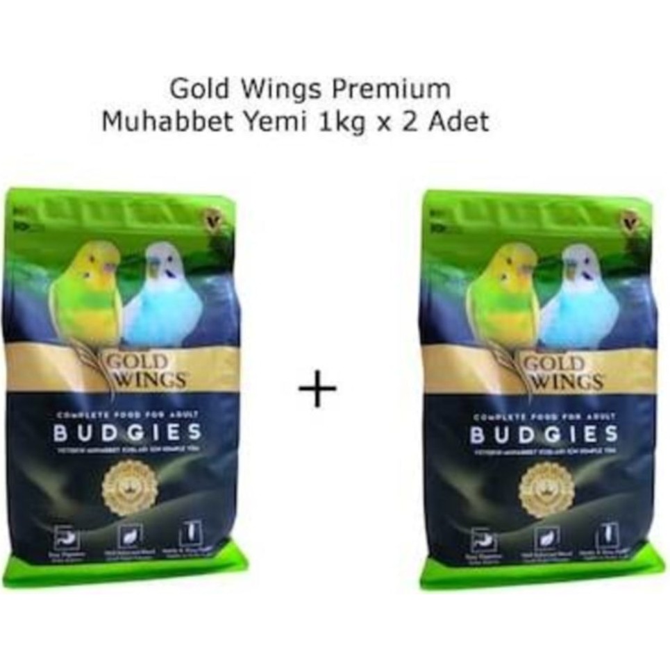 Gold Wings Muhabbet Kuşu Yemi 1kg x 2 Adet Evcil Hayvan Ürünleri Fiyatı