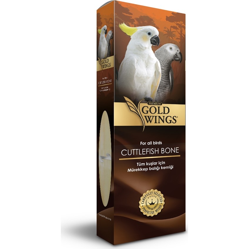 Gold Wings Premium Büyük Boy Mürekkep Balığı Kalamar Kemiği Tüm Kuşlar İçin Özel Kullanım Amacı Evcil Hayvan Ürünleri Fiyatı