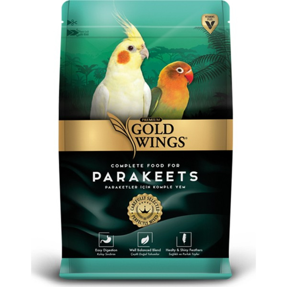 Gold Wings Premium Paraket Sultan Cennet Papağanı Yemi 1kg Evcil Hayvan Ürünleri Fiyatı