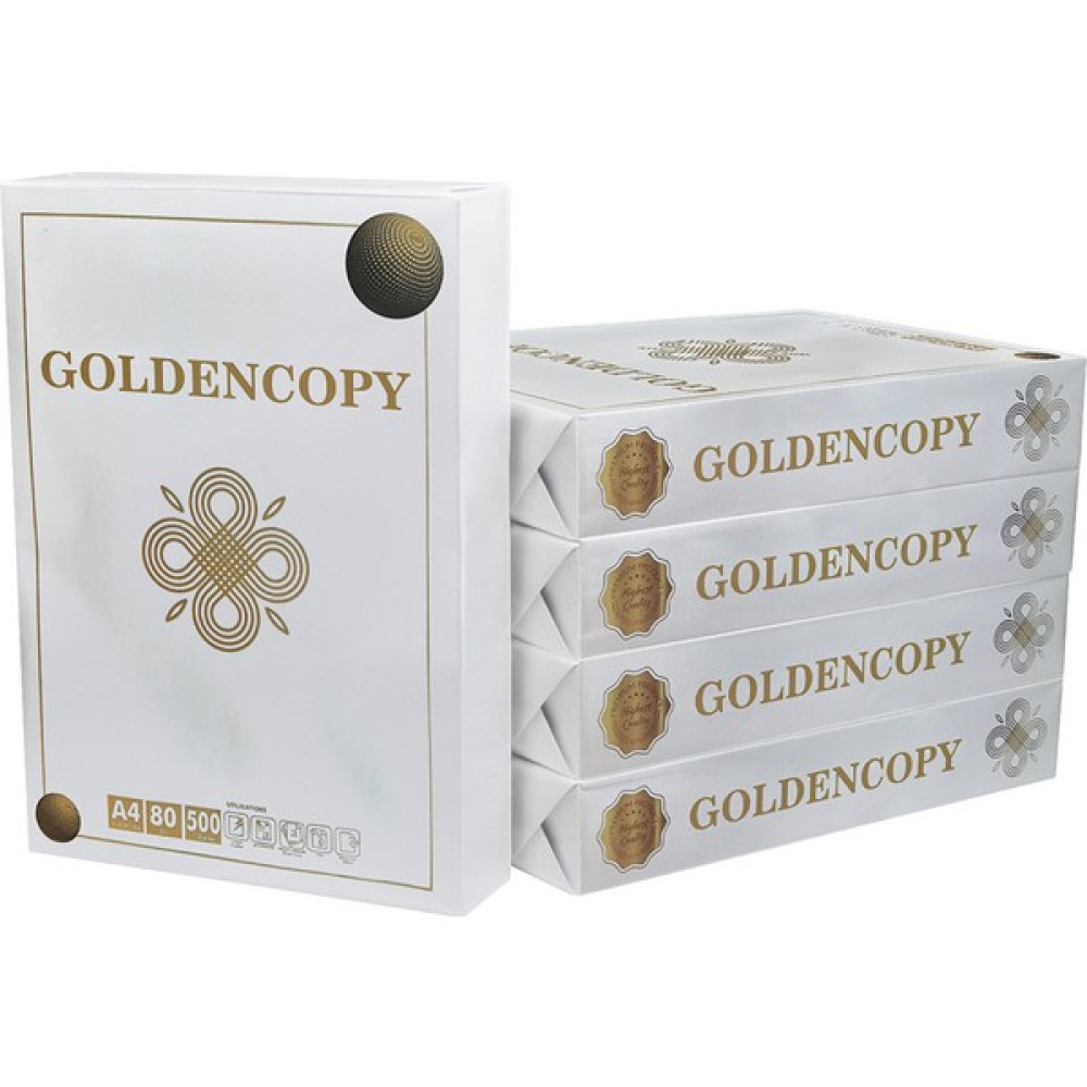 Golden Copy A4 Fotokopi Kağıdı 2500 Yaprak 80 gr 5’li Fotokopi Kağıdı Fiyatı