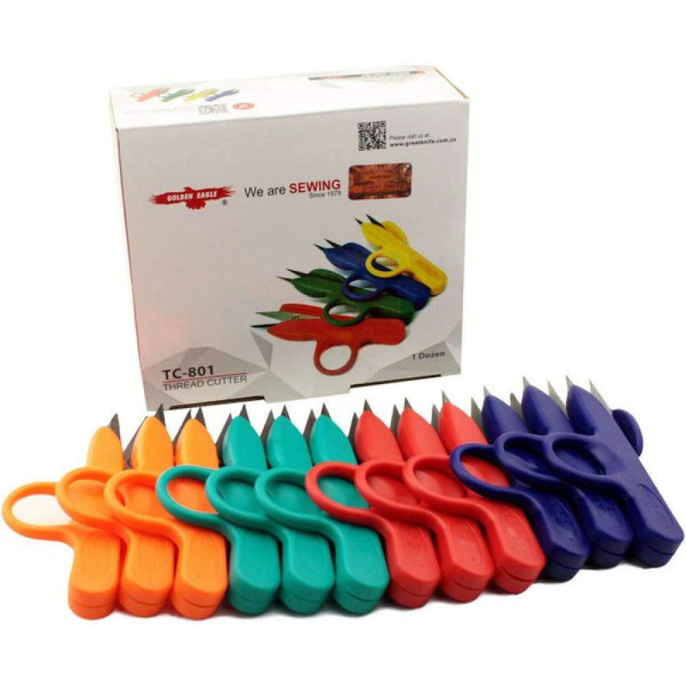 Golden Eagle TC-800 Iplik Temizleme Makası Plastik 12 Adet Makas Fiyatı