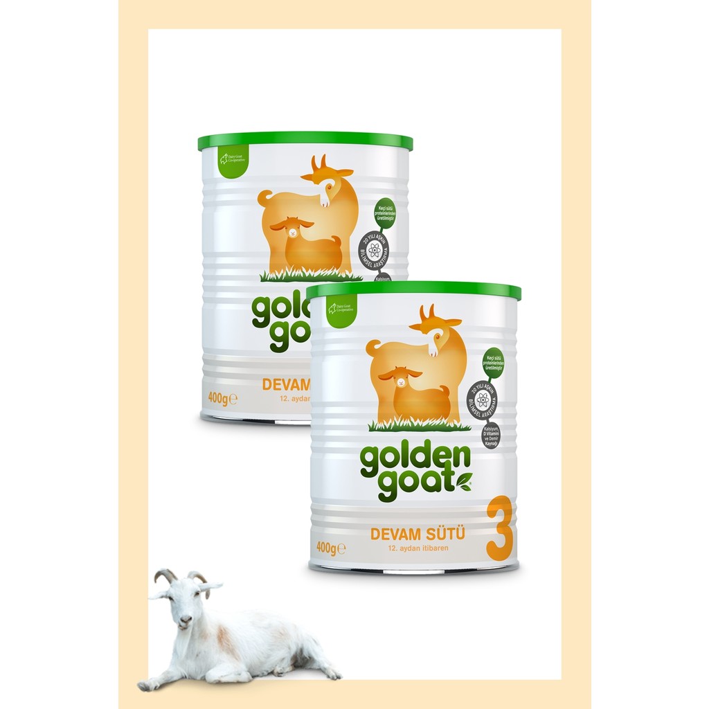 Golden Goat Keçi Devam Sütü 400 gr 3 Numara Sütlü İçerik Yeni Zelanda Menşeli 12 Ay Üstü Bebek Mamaları Fiyatı