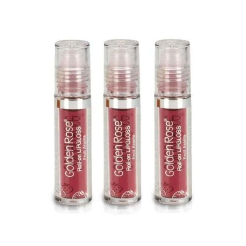 Golden Rose Meyveli Dudak Parlaticisi - Roll On Lipgloss Cilek X 3 Adet Rujlar & Dudak Parlatıcıları Fiyatı