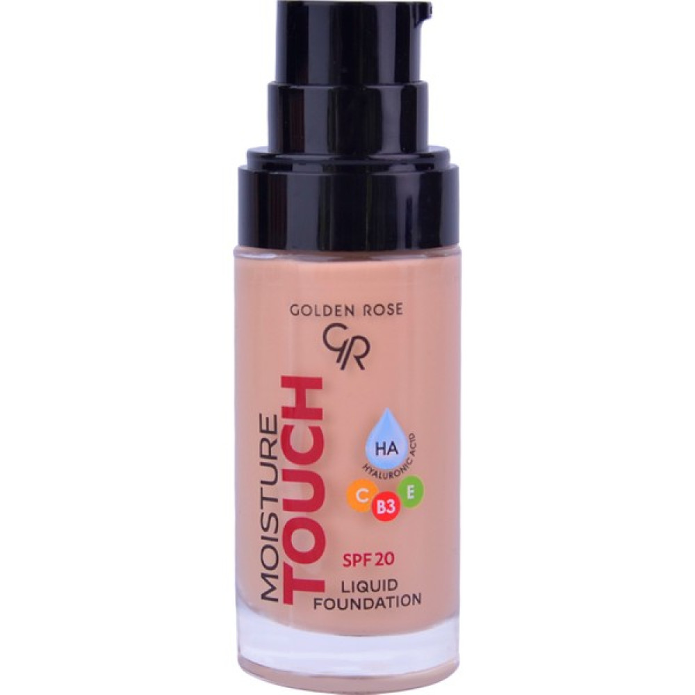 Golden Rose Moisture Touch Liquid Foundation Spf20 No: 104 Nemlendirici Etkili Fondöten - 8691190533694 Fondötenler Fiyatı