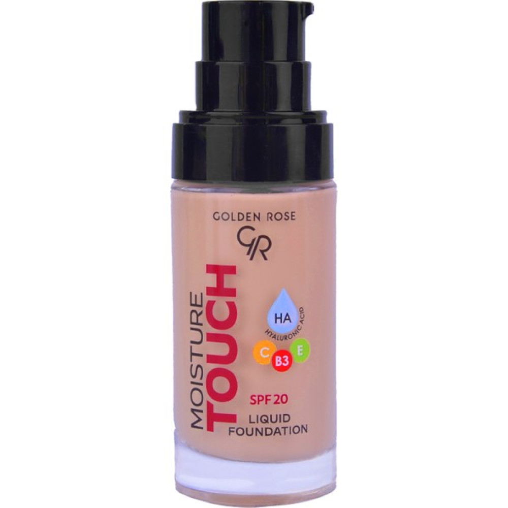 Golden Rose Moisture Touch Liquid Foundation Spf20 No: 106 Nemlendirici Etkili Fondöten - 8691190533717 Fondötenler Fiyatı