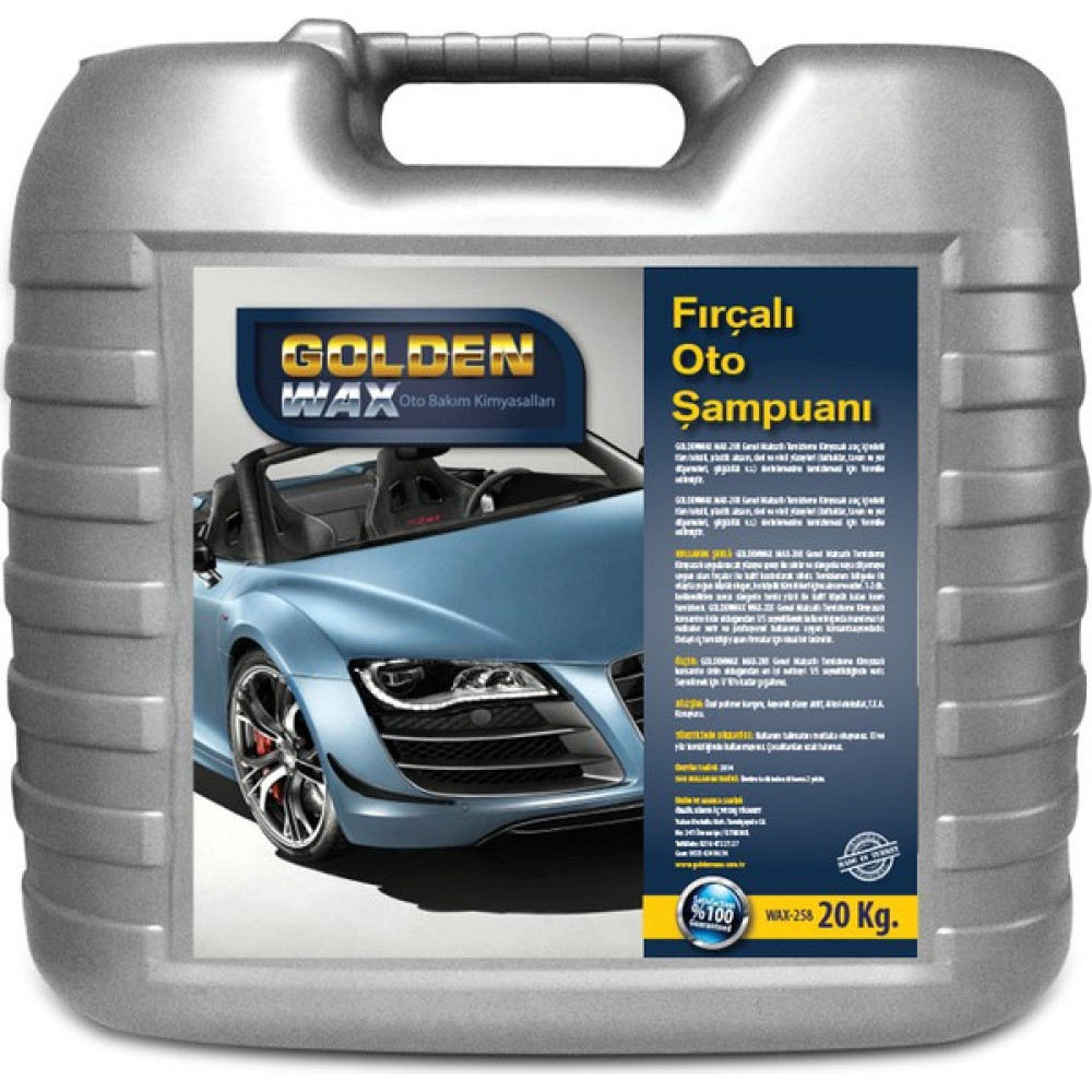 Goldenwax Bol Köpüklü Oto Şampuan Kostik Ve Solvent İçermeyen 1 Kg Ekstra Cilalı Oto Yıkama Şampuanı Oto Yıkama Ürünleri Fiyatı