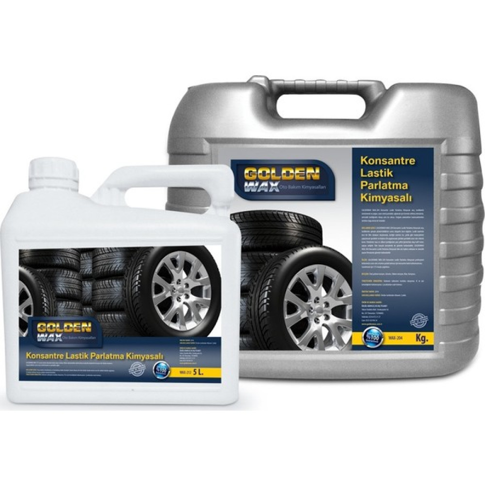 Goldenwax Lastik Parlatıcısı Oto Lastik Yanak Siyahlaştırıcı Lastik Parlatıcı 0,5 Litre Lastikler Fiyatı