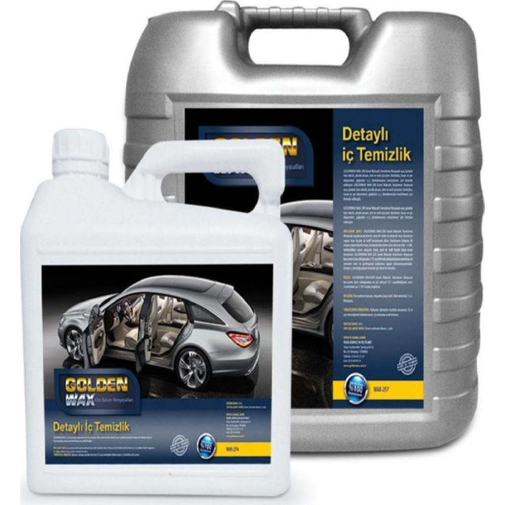 GOLDENWAX Leke Çıkarıcı Koltuk Temizleme Kimyasalı Oto Detaylı Iç Genel Temizlik Kimyasalı Hijyen Etkili Goldenwax - 500 ml Oto Genel Temizlik Fiyatı