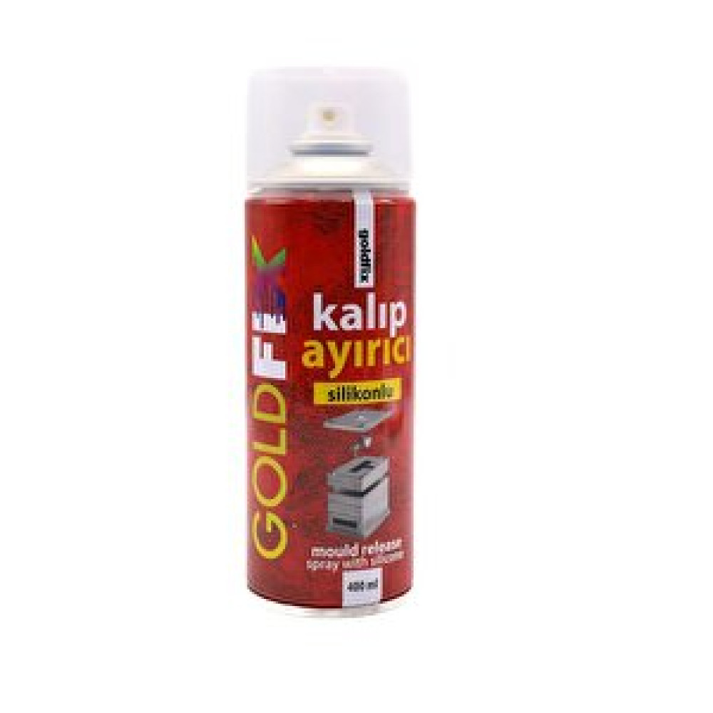 Goldfix Silikonlu Kalıp Ayırıcı Sprey 400 Ml Silikon Fiyatı