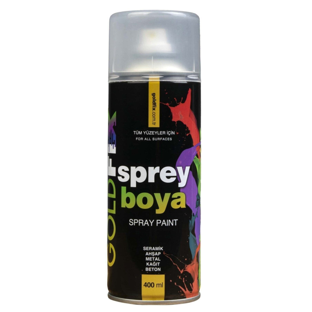 GOLDFİX Sprey Boya 400 ml Mat Siyah Boyalar Fiyatı