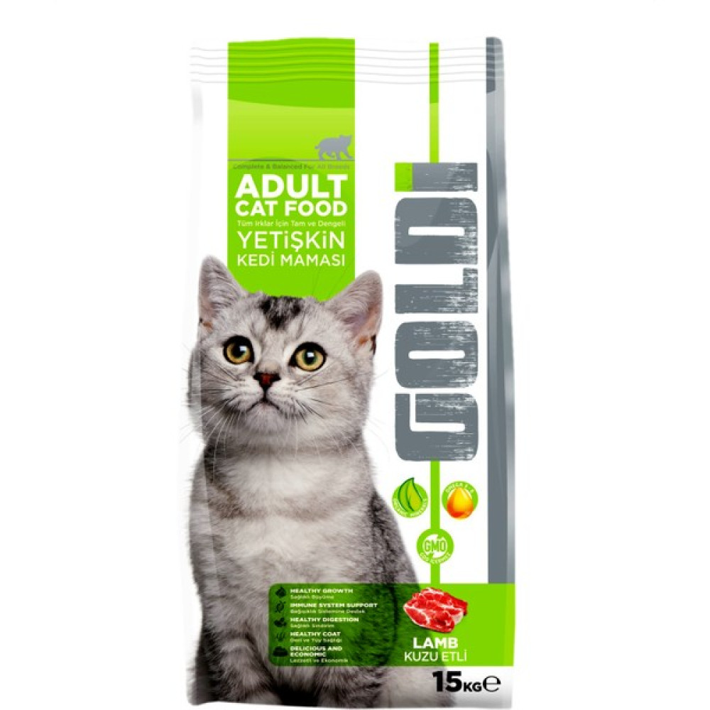 Goldi Kuzu Etli Yetişkin Kedi Maması 15 kg Evcil Hayvan Ürünleri Fiyatı