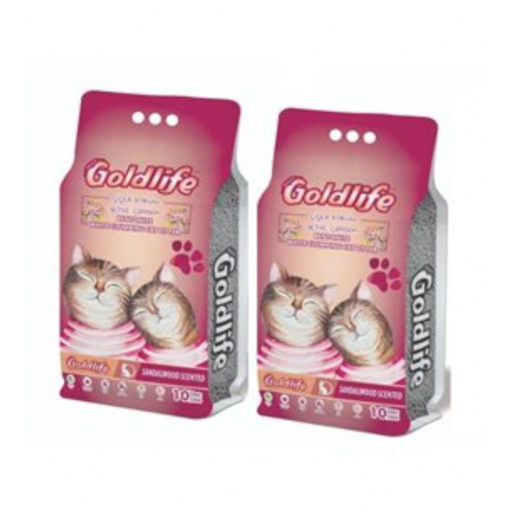 Goldlife Active Carbonlu Cicek Kokulu Kedi Kumu 10Lt. X 2Adet Evcil Hayvan Ürünleri Fiyatı
