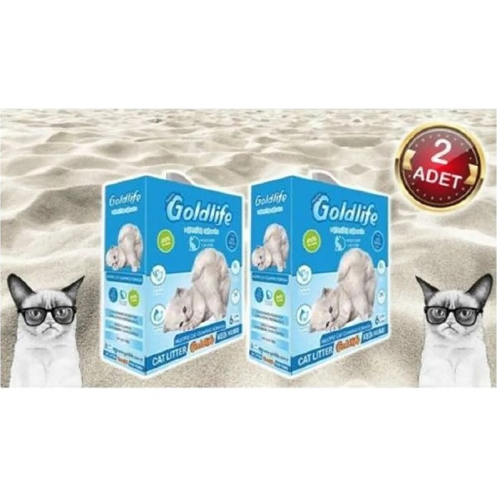 Goldlife Marsilya Sabunlu Topaklaşan Kedi Kumu 6 lt 2 Adet Evcil Hayvan Ürünleri Fiyatı