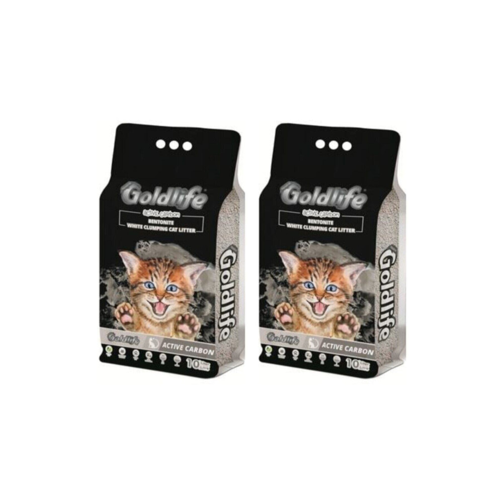 Goldlife Premium Aktif Karbon Kedi Kumu 10 lt X 2 Adet Evcil Hayvan Ürünleri Fiyatı