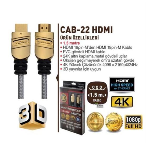 Goldmaster CAB-26 HDMI Kablo