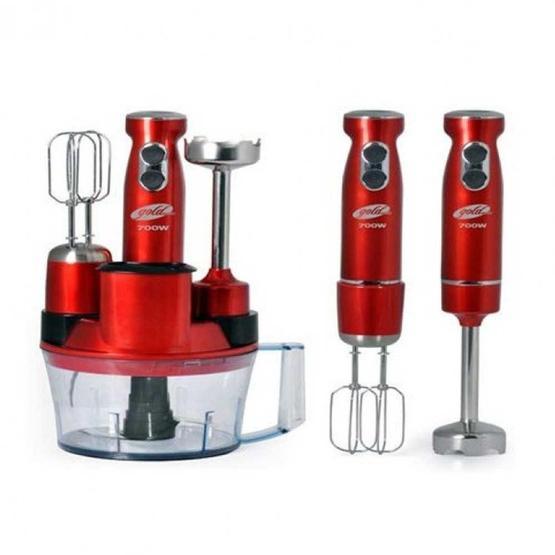 Goldmaster GFPS-7203 700 W 1.5 lt Hazneli Mutfak Robotu Kırmızı